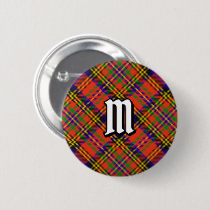 Badge Rond 5 Cm Clan Hepburn Tartan