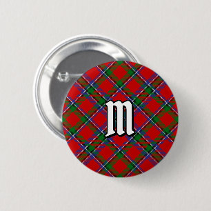 Badge Rond 5 Cm Clan Sinclair Tartan
