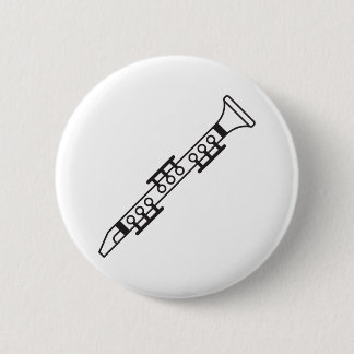 Badge Rond 5 Cm Clarinet