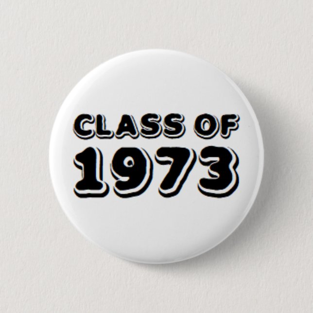 Badge Rond 5 Cm classe de 1973 (Devant)