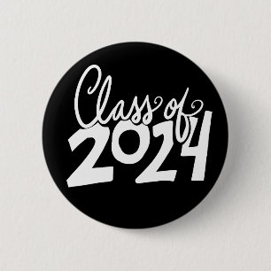 Badge Rond 5 Cm Classe de 2024 Diplôme Open House Senior