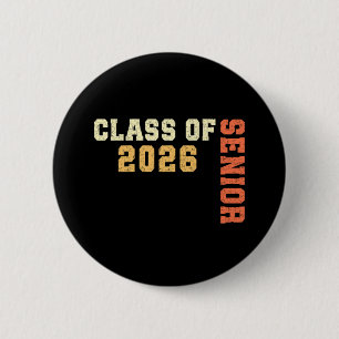 Badge Rond 5 Cm Classe de 2026 Terminale 2026 Remise des diplômes 