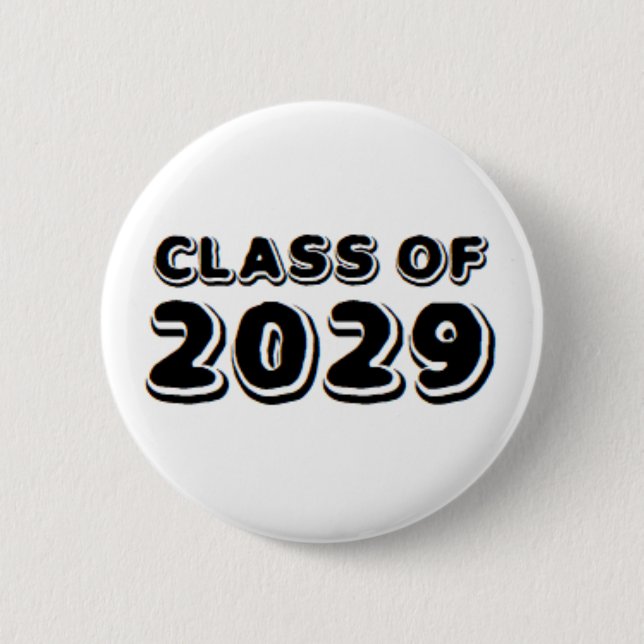 Badge Rond 5 Cm classe de 2029 (Devant)