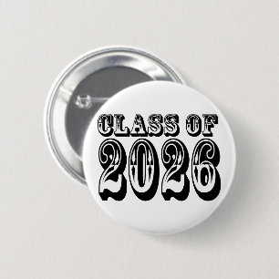 Badge Rond 5 Cm Classe Ouest de 2026 Graduation