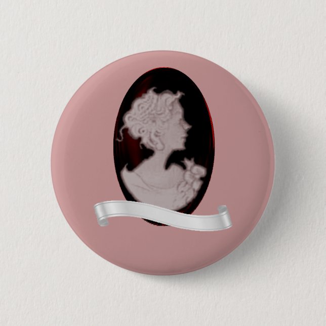 Badge Rond 5 Cm Classic Cameo (Devant)