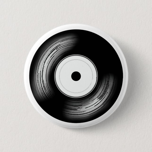 Badge Rond 5 Cm Classic Vinyl Disc (Devant)