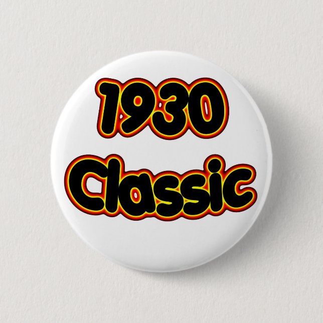 Badge Rond 5 Cm Classique 1930 (Devant)