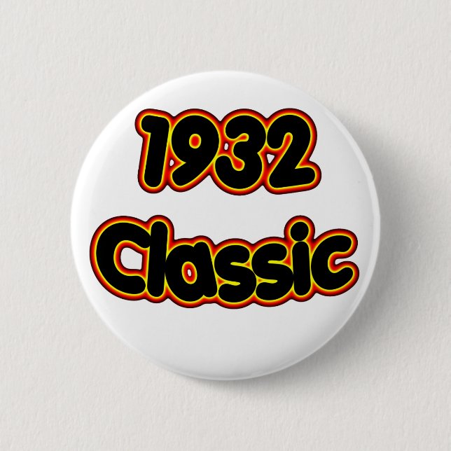 Badge Rond 5 Cm Classique 1932 (Devant)