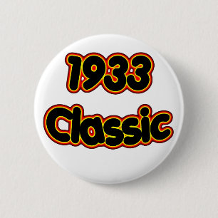 Badge Rond 5 Cm Classique 1933