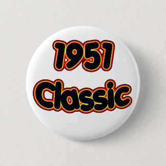 Badge Rond 5 Cm Classique 1951