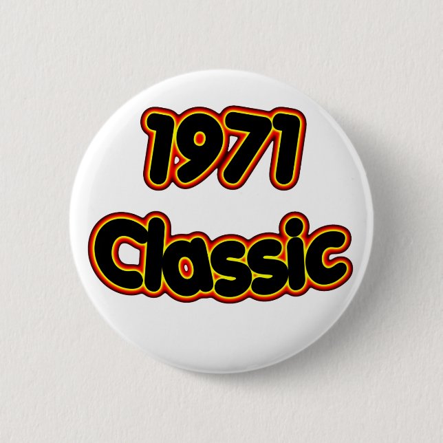Badge Rond 5 Cm Classique 1971 (Devant)