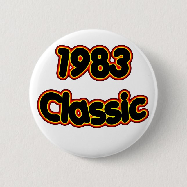 Badge Rond 5 Cm Classique 1983 (Devant)