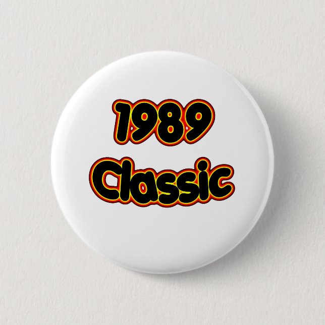 Badge Rond 5 Cm Classique 1989 (Devant)
