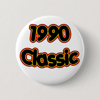 Badge Rond 5 Cm Classique 1990