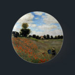 Badge Rond 5 Cm Claude Monet - Les Coquelicots<br><div class="desc">Claude Monet - Les Coquelicots</div>