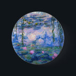 Badge Rond 5 Cm Claude Monet Water Lillies 1919<br><div class="desc">Titre : Water Lilies Artist : Claude Monet Année : 1919</div>