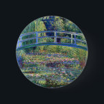 Badge Rond 5 Cm Claude Monet Water Lily Pond<br><div class="desc">Water Lily Pond peint par Claude Monet en 1899.</div>