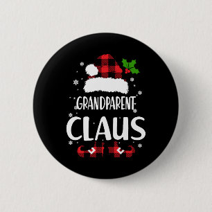 Badge Rond 5 Cm Claus grand-parent