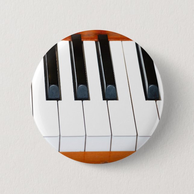 Badge Rond 5 Cm Clavier (Devant)