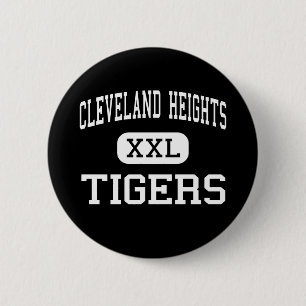 Badge Rond 5 Cm Cleveland Heights - tigres - Cleveland Heights