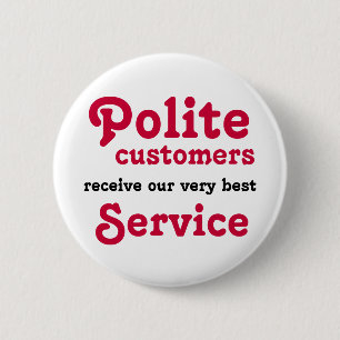 Badge Rond 5 Cm Clients polis