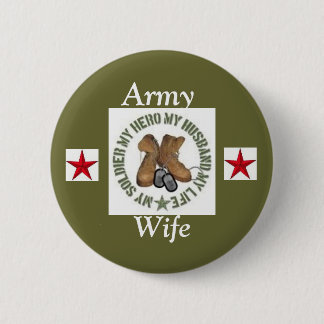 Badge Rond 5 Cm Clipart (images graphiques) d'épouse d'armée,