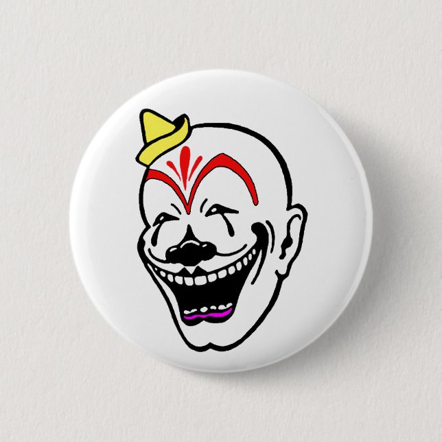 Badge Rond 5 Cm Clown de cirque vintage (Devant)