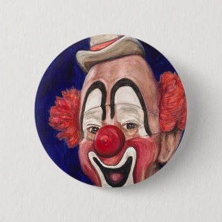Badge Rond 5 Cm Clown principal Lou Jacobs