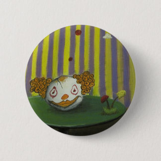 Badge Rond 5 Cm Clownhead dans Mushroomland