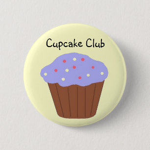 Badge Rond 5 Cm Club Cupcake