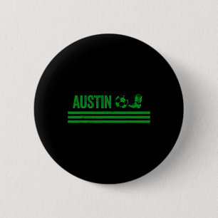 Badge Rond 5 Cm Club de football bottes de cow-boy d'Austin