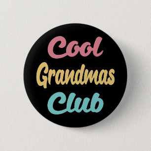 Badge Rond 5 Cm Club de grand-père cool II