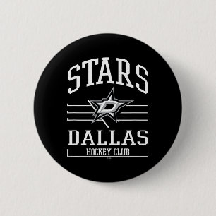 Badge Rond 5 Cm Club de hockey sur glace des Stars de Dallas Vert