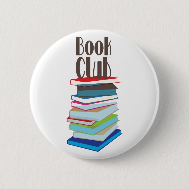 Badge Rond 5 Cm Club de lecture (Devant)