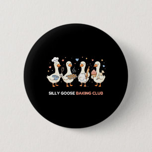 Badge Rond 5 Cm Club de pâtisserie d'oie Maman maman pâtissière dr
