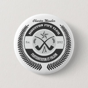 Badge Rond 5 Cm Club de tuyau de Houston