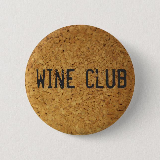 Badge Rond 5 Cm Club de vin (Devant)
