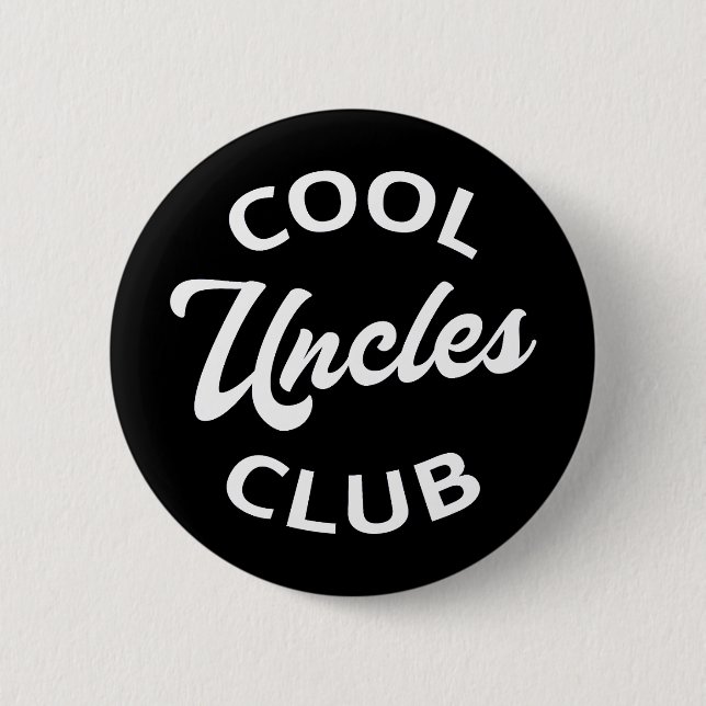 Badge Rond 5 Cm Club des oncles cool I (Devant)
