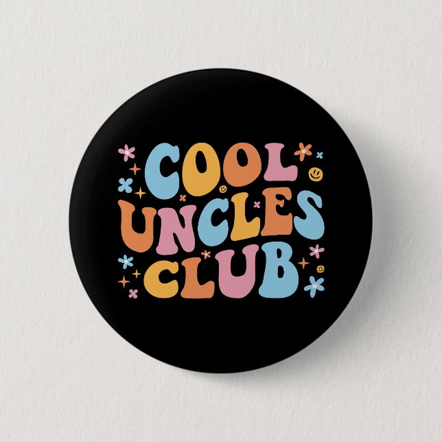 Badge Rond 5 Cm Club des oncles cool III (Devant)