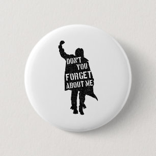 Badge Rond 5 Cm Club des petits déjeuners Ne m'oublie pas Silhouet