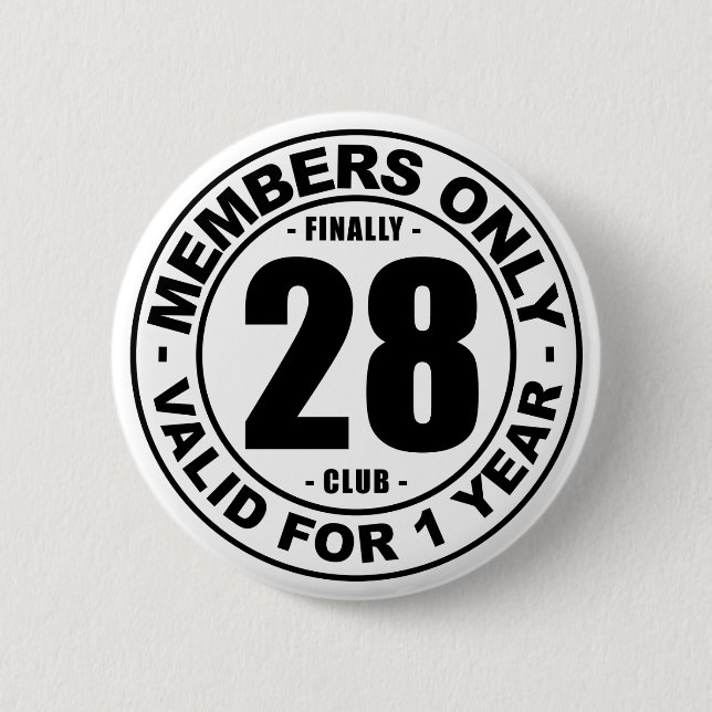 Badge Rond 5 Cm Club enfin 28 (Devant)