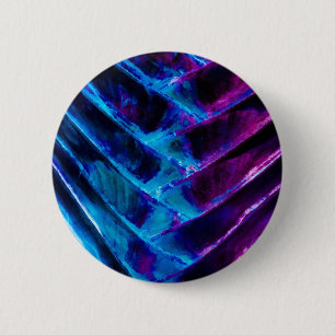 Badge Rond 5 Cm Cobalt Blue and Vibrant Purple Colorized Traveler