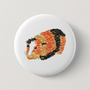 Badge Rond 5 Cm Cobaye