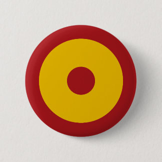 Badge Rond 5 Cm Cocarde espagnole, Spanish roundel
