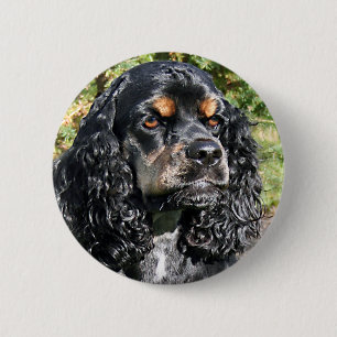 Badge Rond 5 Cm Cocker Spaniel