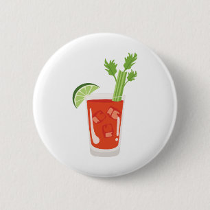 Badge Rond 5 Cm Cocktail de Mary sanglante