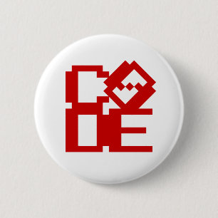 BADGE ROND 5 CM CODE