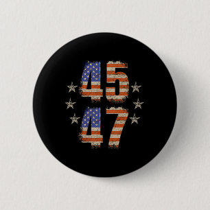Badge Rond 5 Cm Code de poche drôle Qr Trump 45 47 Trump dansant S