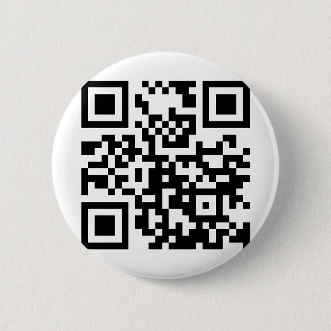 Badge Rond 5 Cm CODE d'Obama 2012 QR (Devant)