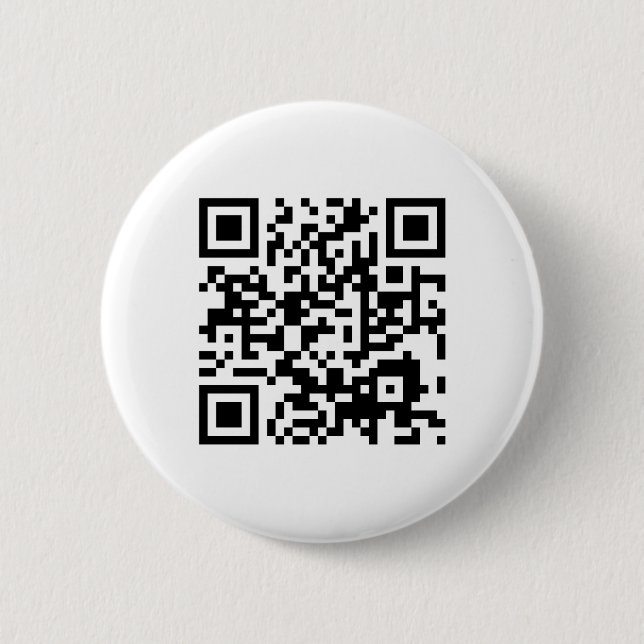 Badge Rond 5 Cm code personnalisable de QR (Devant)